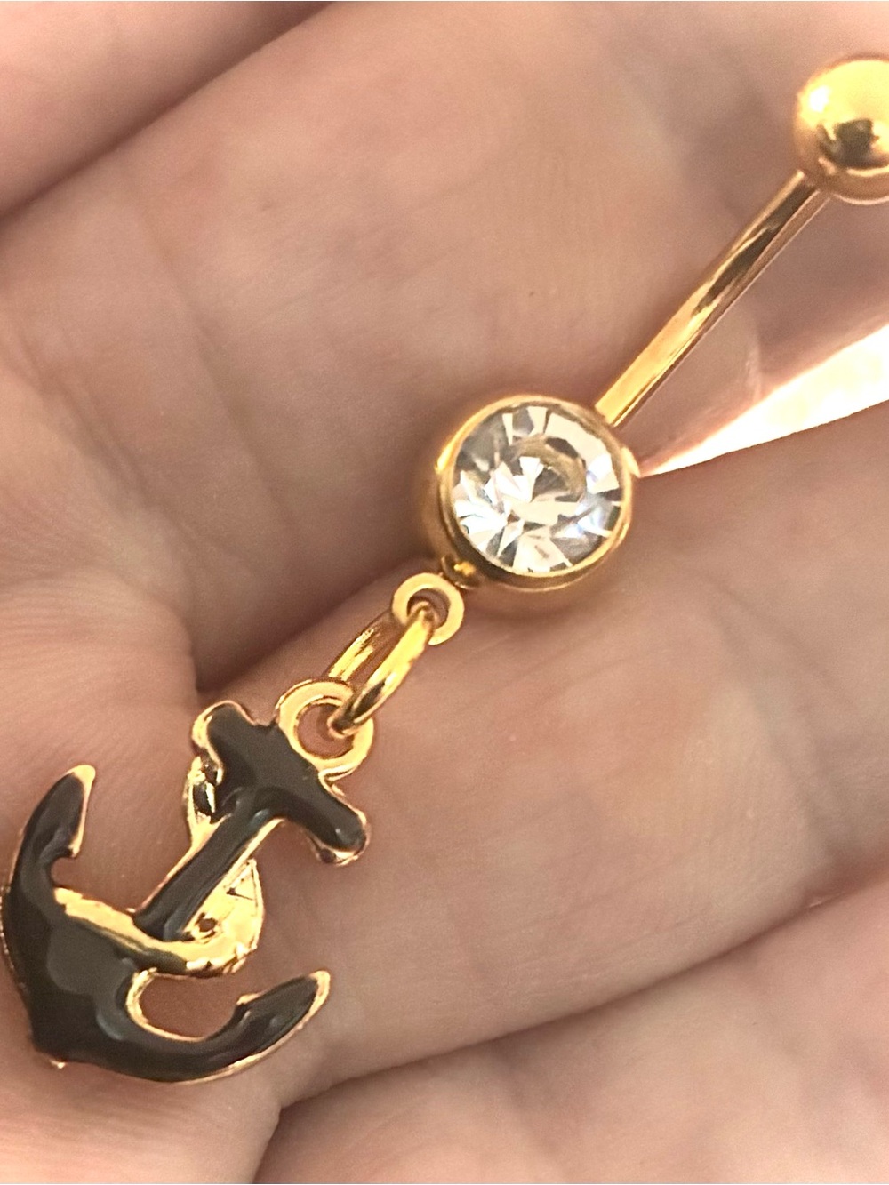 NAVEL BELLY RING anchor